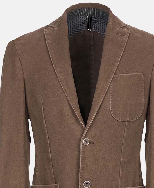 Blazer Daily à revers cranté, simple boutonnage et poches utilitaires