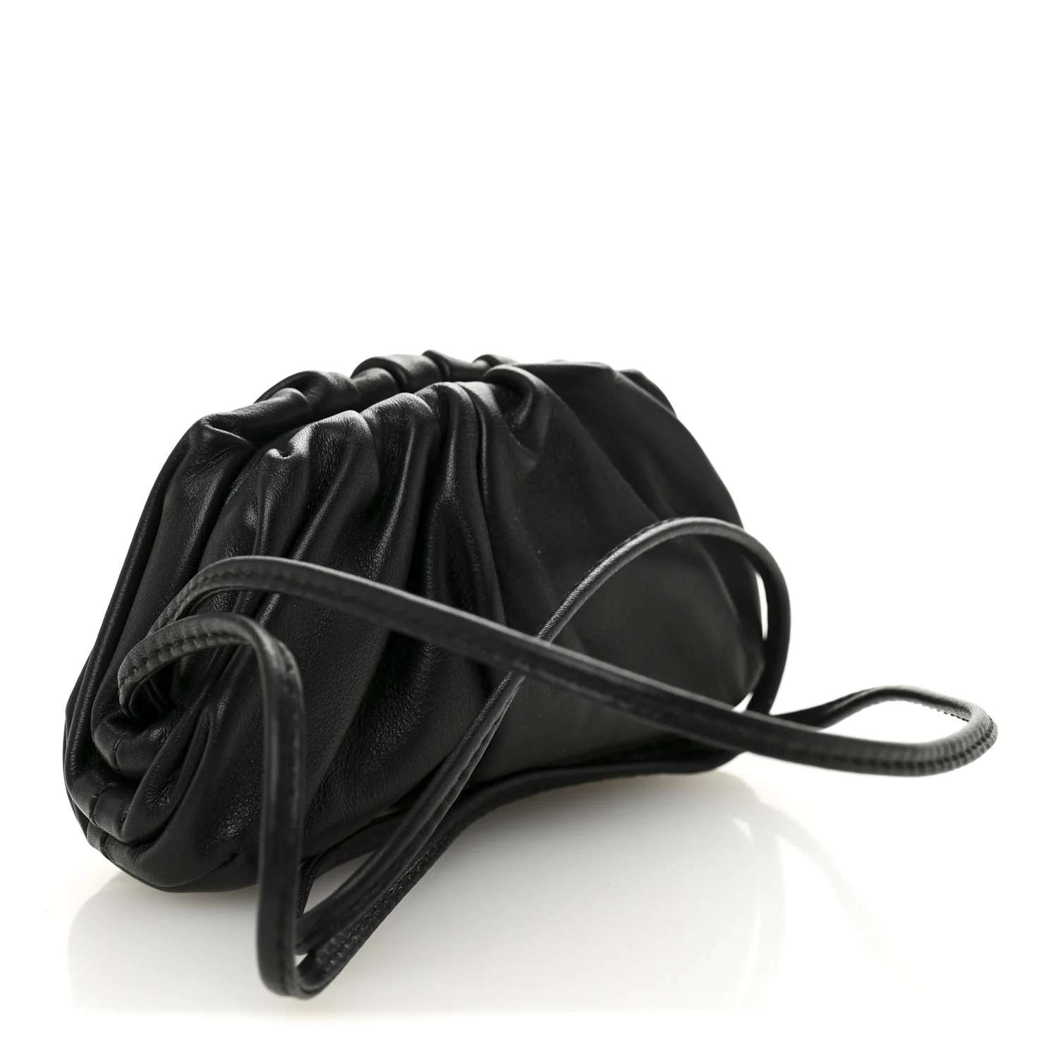 Butter Calfskin Coin Purse Black