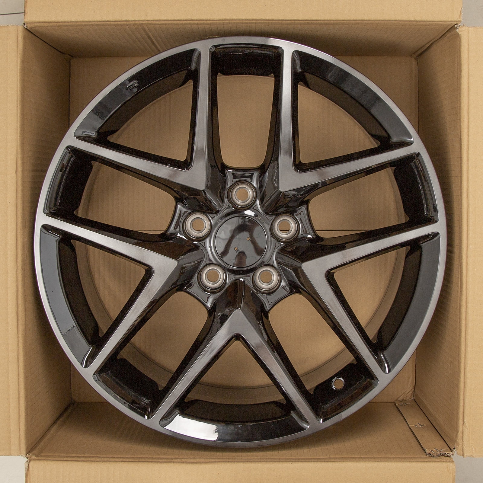 New 18" x 8" Alloy Wheel Rim 2022-2025 for Honda Civic, 18 Inch Machined Smoked Black Replacement Wheels - Image 7