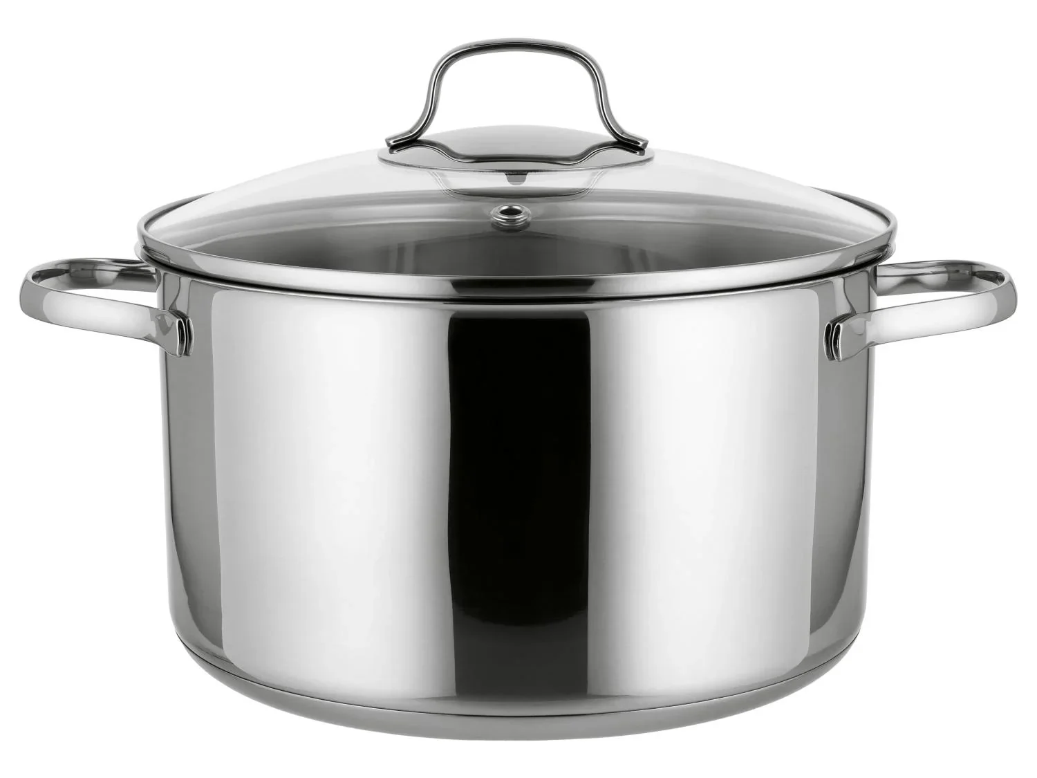 SILVERCREST Faitout premium en acier inoxydable,  24 cm