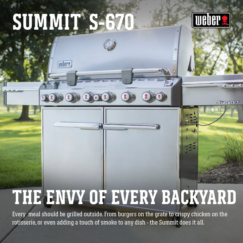 Weber Summit S 670 Liquid Propane Gas Grill Image 3