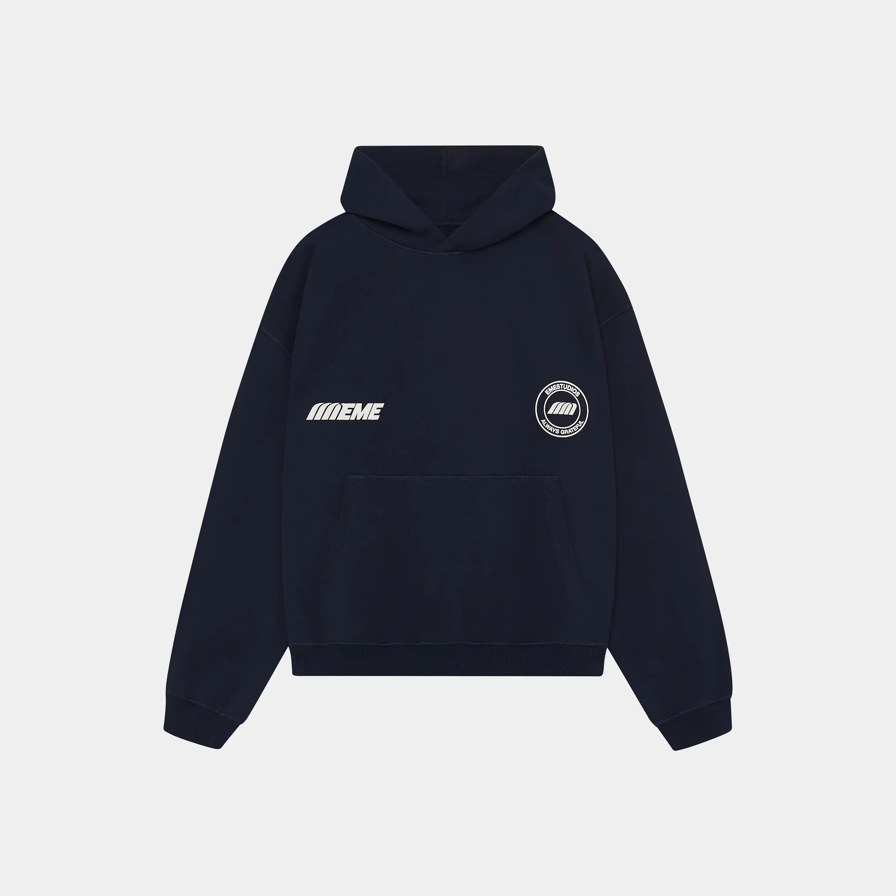 Peyas Navy Oversized Hoodie