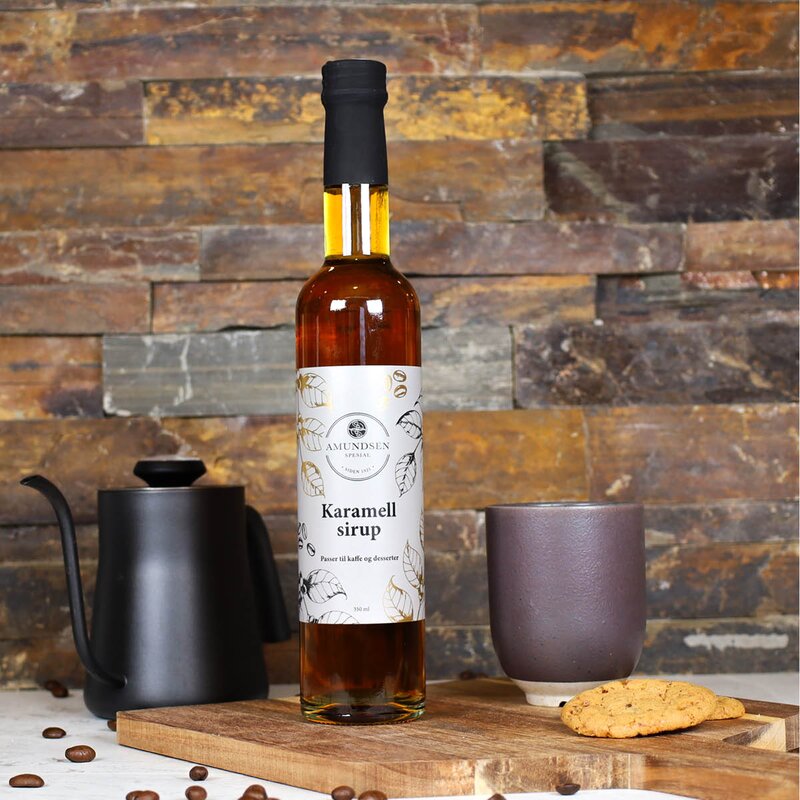Kaffesirup med karamell 350 ml