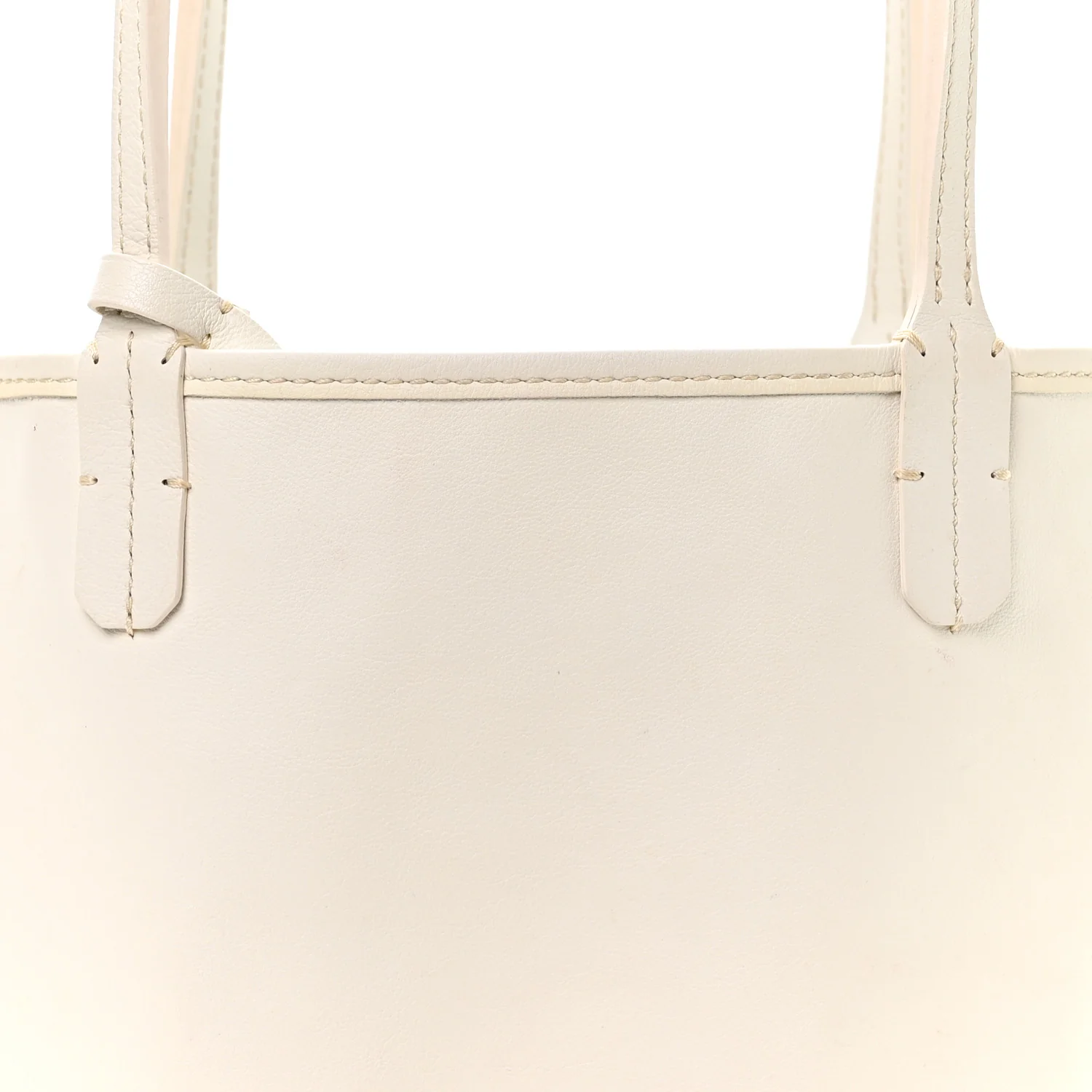 Goyardine Reversible Mini Anjou White