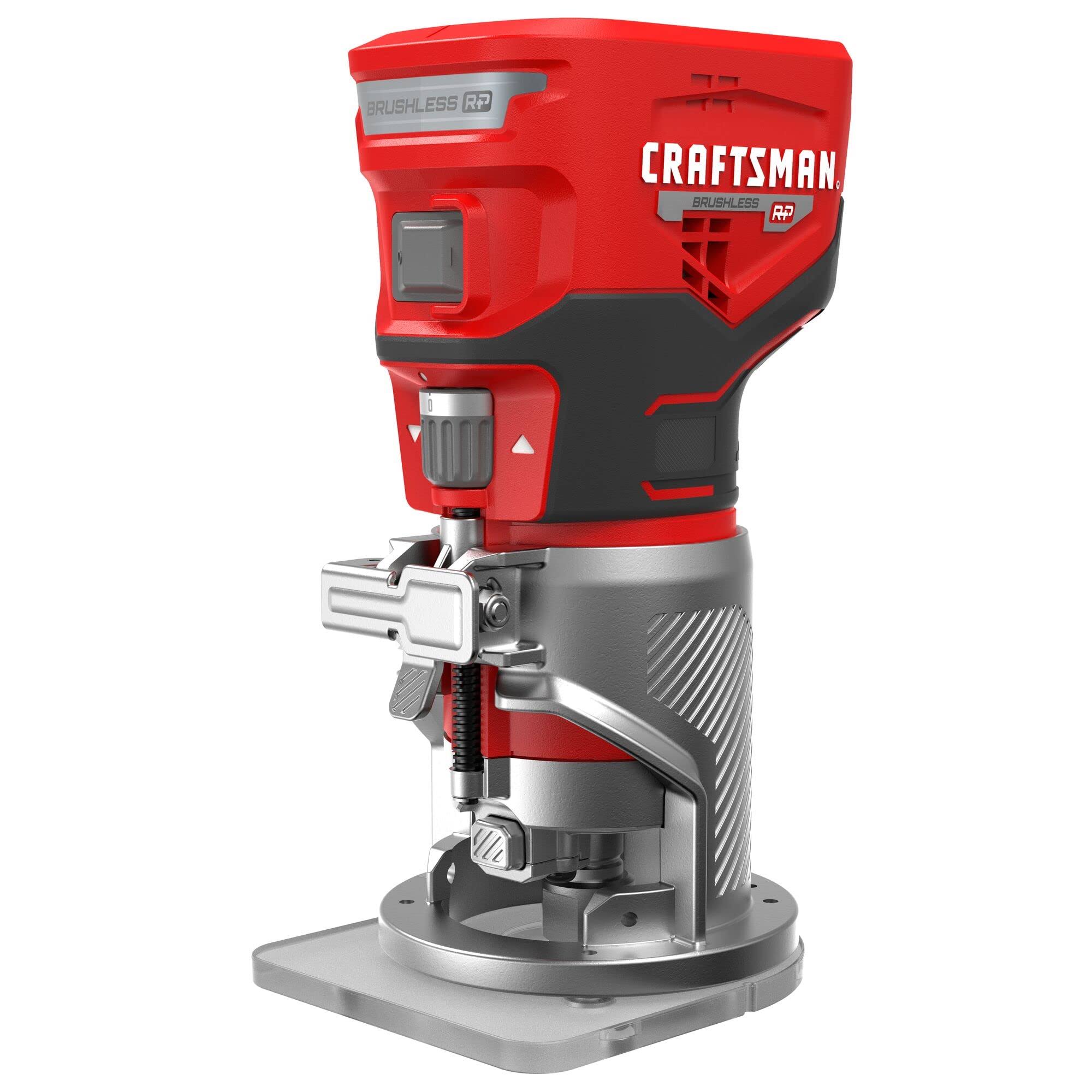 Craftsman 1/4-in Variable Speed Brushless Fixed Cordless Router (Tool Only)