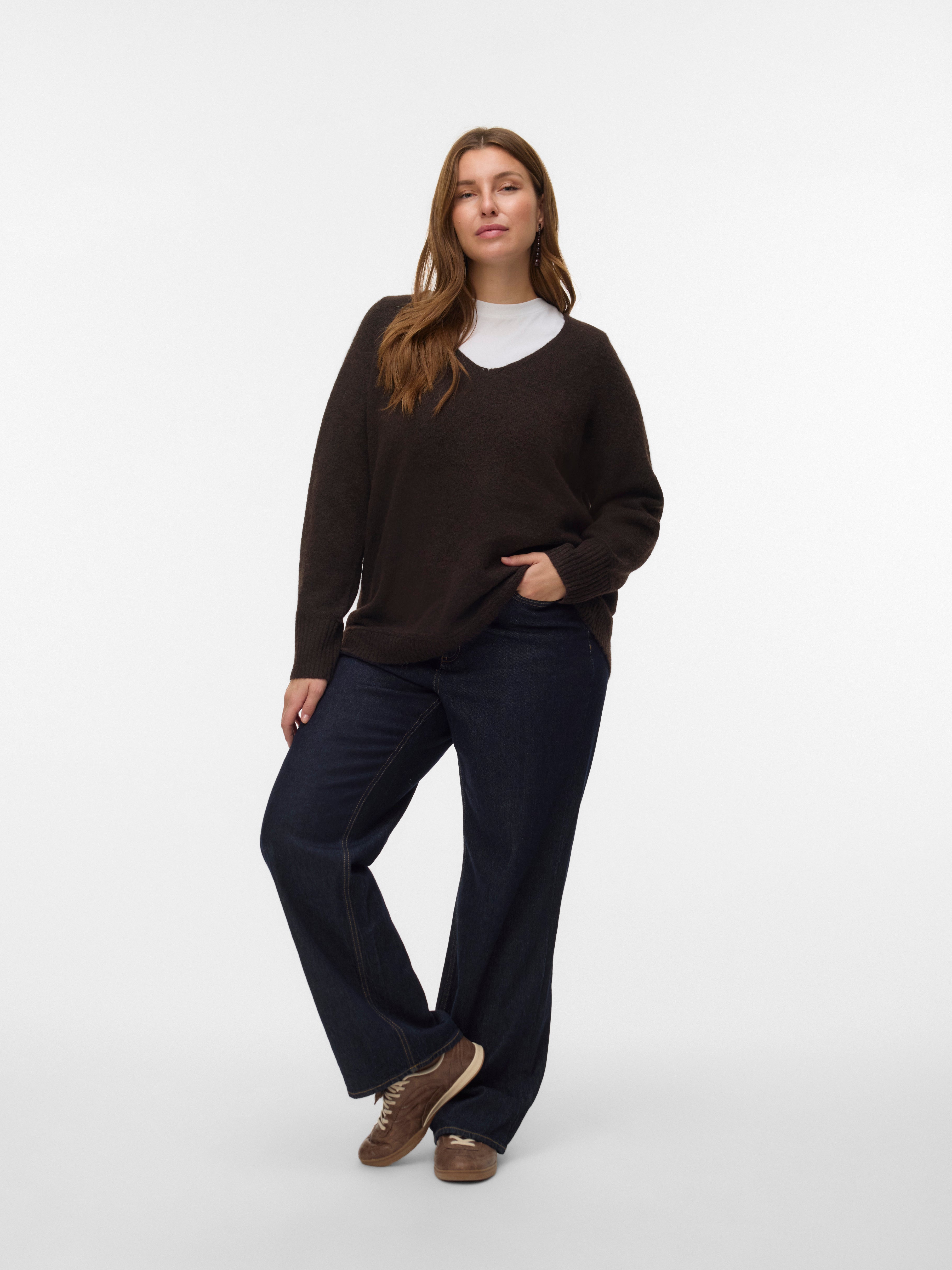 VERO MODA® VMCAQUARIUS Knitted pullover