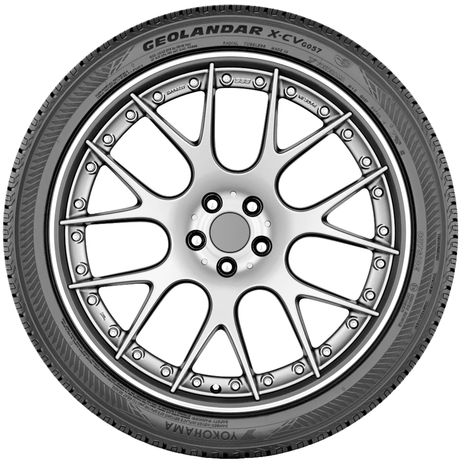 Yokohama Geolandar X - CV G057 245/70R17 110T a/S All-Season Tire
