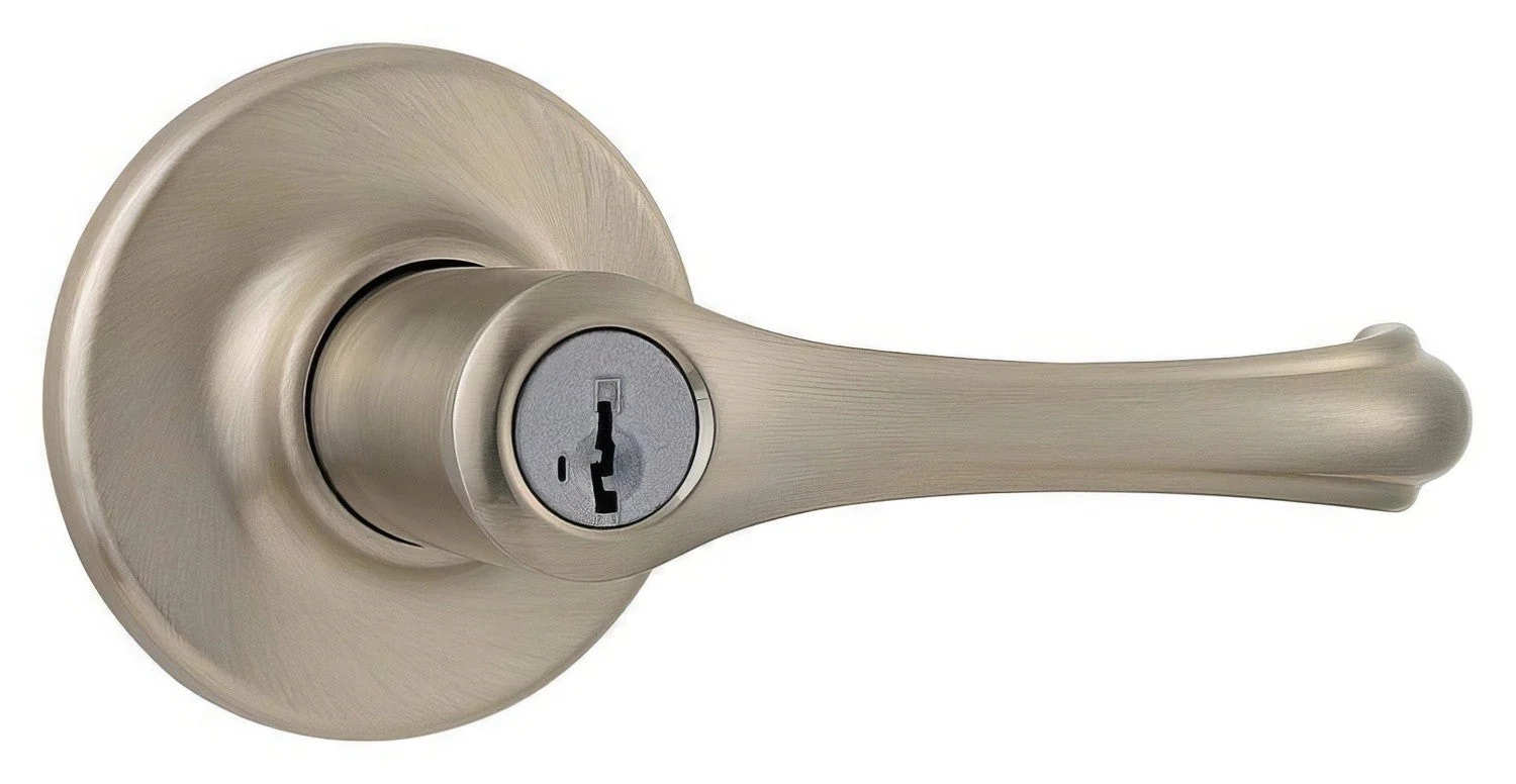 Kwikset 405DNL Dorian Keyed Entry Lever - TA Screen Specialist, Inc.