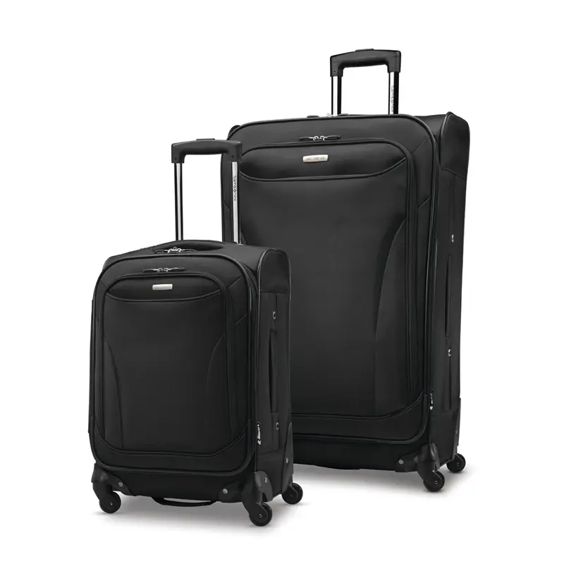Black Bartlett 2 Piece Set Softside Luggage | 3902-WVNIQ - SAMSONITE OUTLET