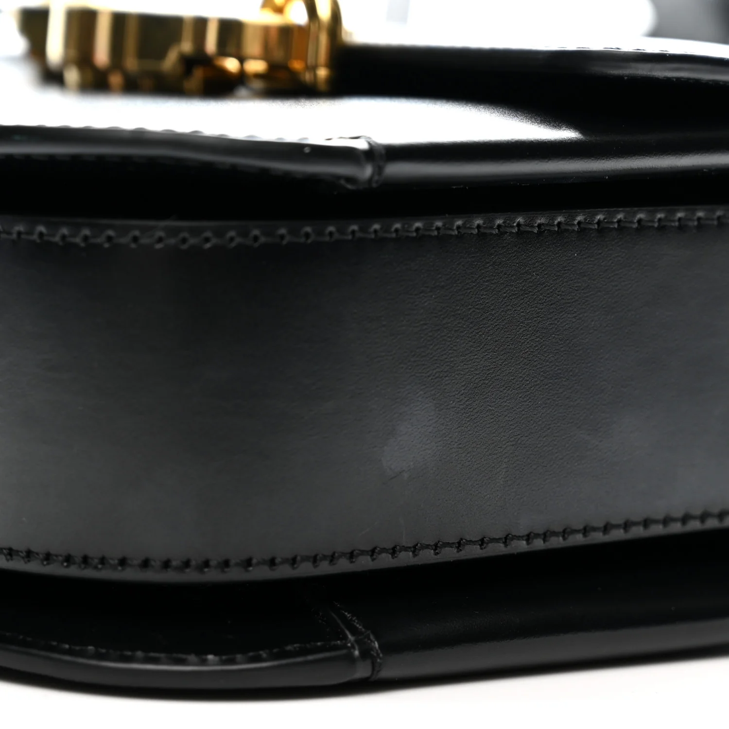 Super Lux Calfskin Small Pimlico Satchel Black