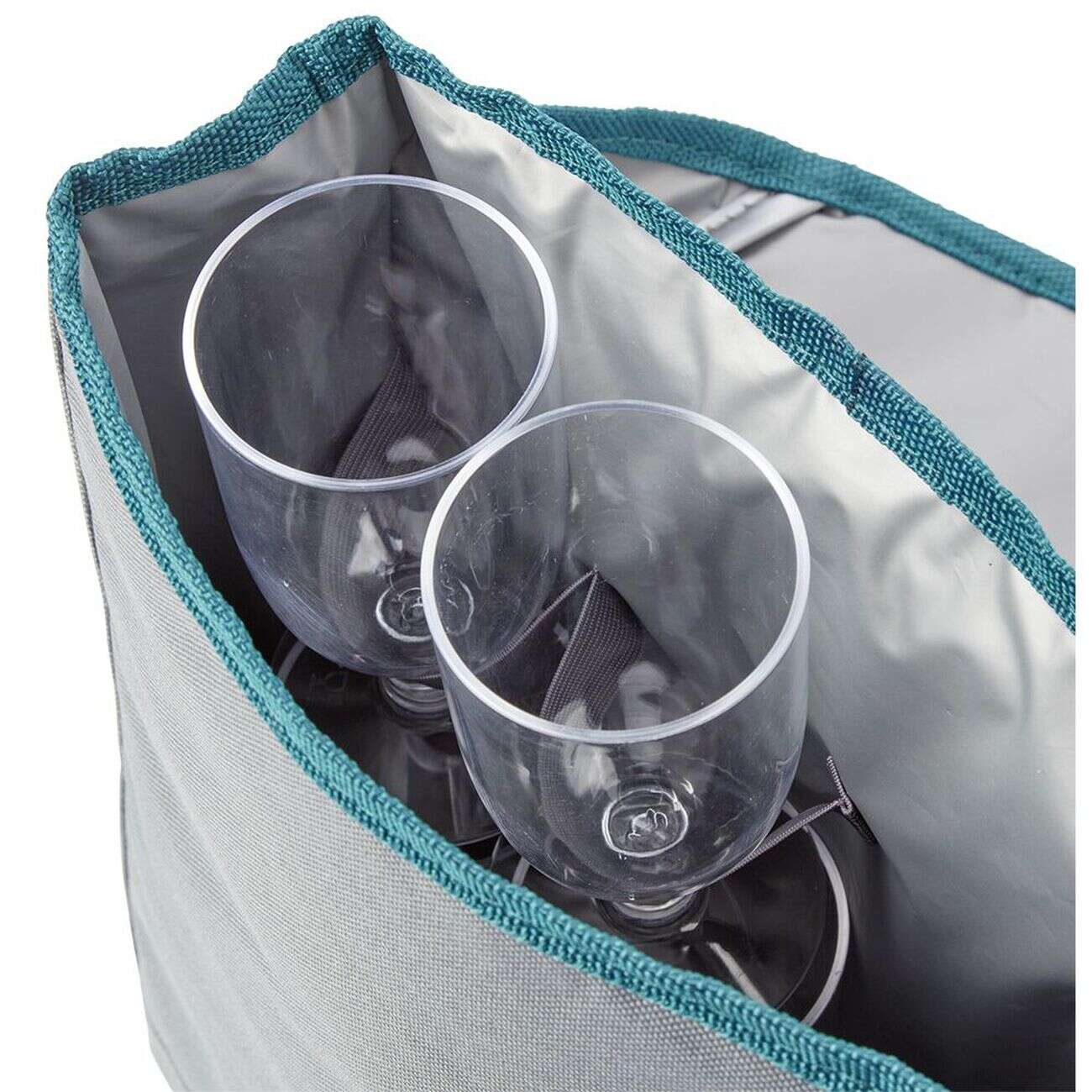 Sac fraîcheur avec 4 verres pique-nique