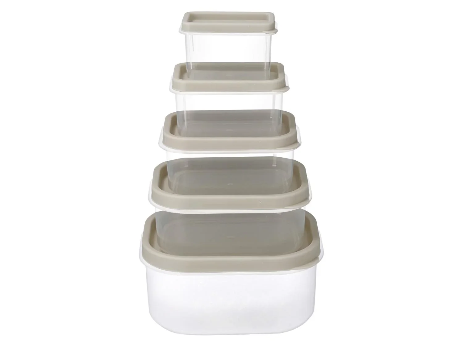 SILVERCREST Set de 5 botes de conservation