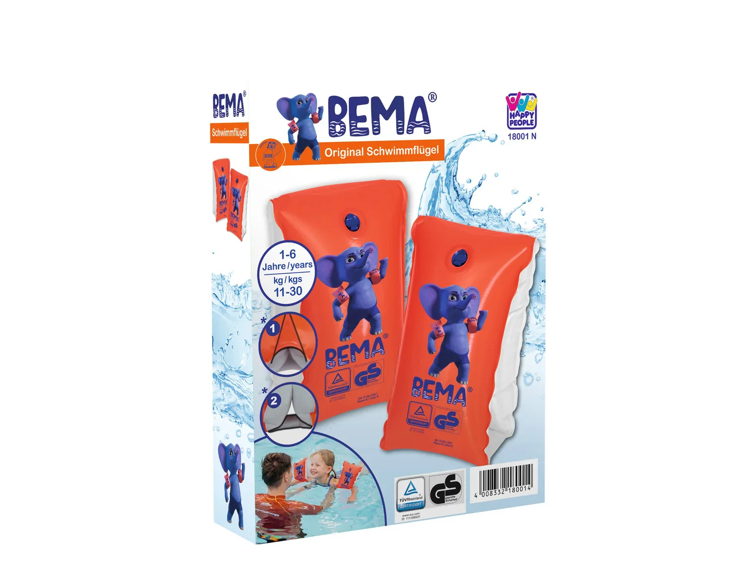 BEMA Brassards de natation ou ceinture de natation pour enfant