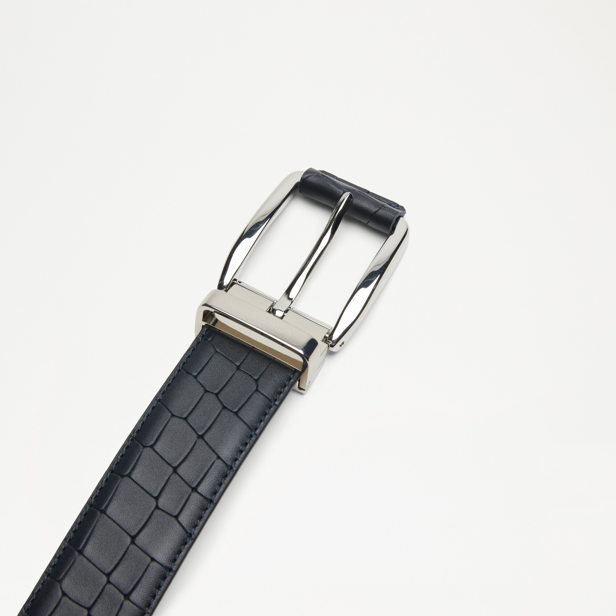 Sanmarino<br>Croc-Effect Belt