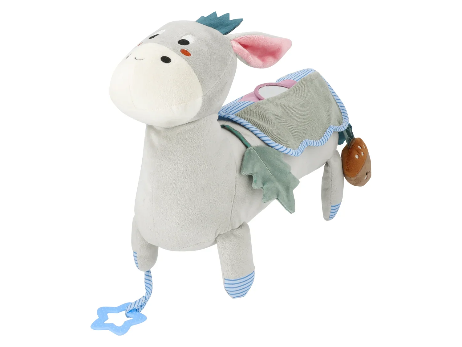 lupilu Peluche d'activits animal 4 en 1