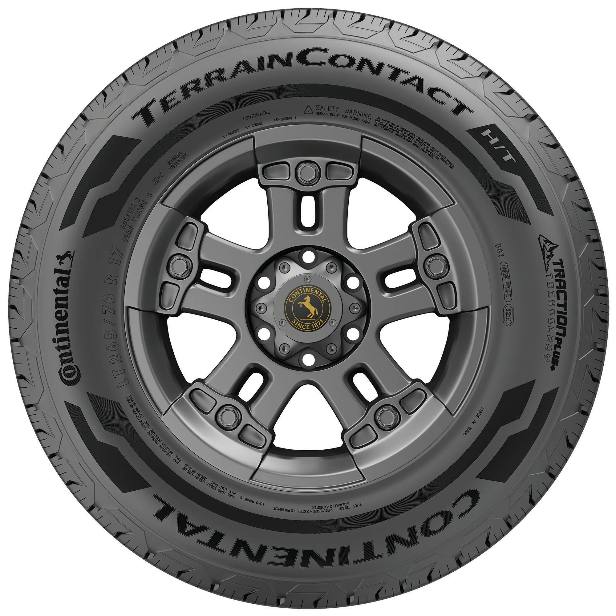 Continental Terraincontact H/T Highway 265/65R17 112T Light Truck Tire