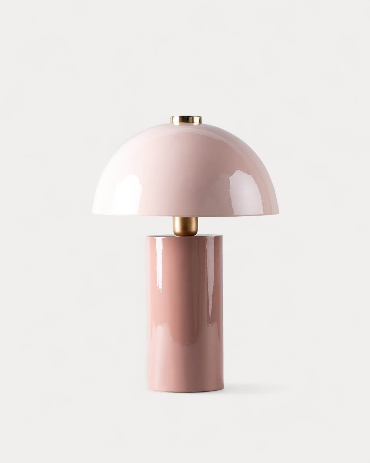 Seta - Lámpara de Mesa de Metal (Ø31 cm) Seta