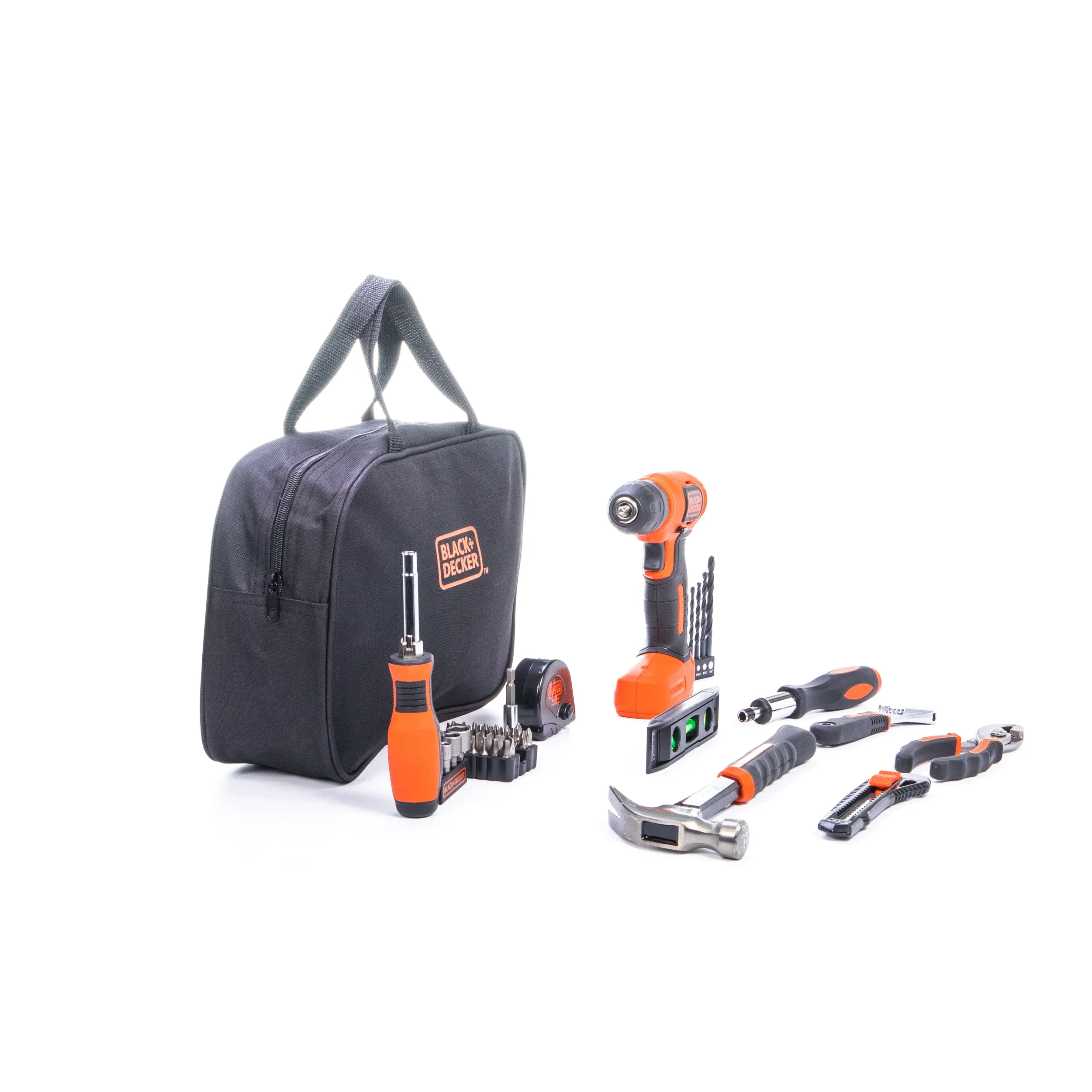 BLACK+DECKER 8V MAX* Cordless Drill Project Kit, BDCD8PK