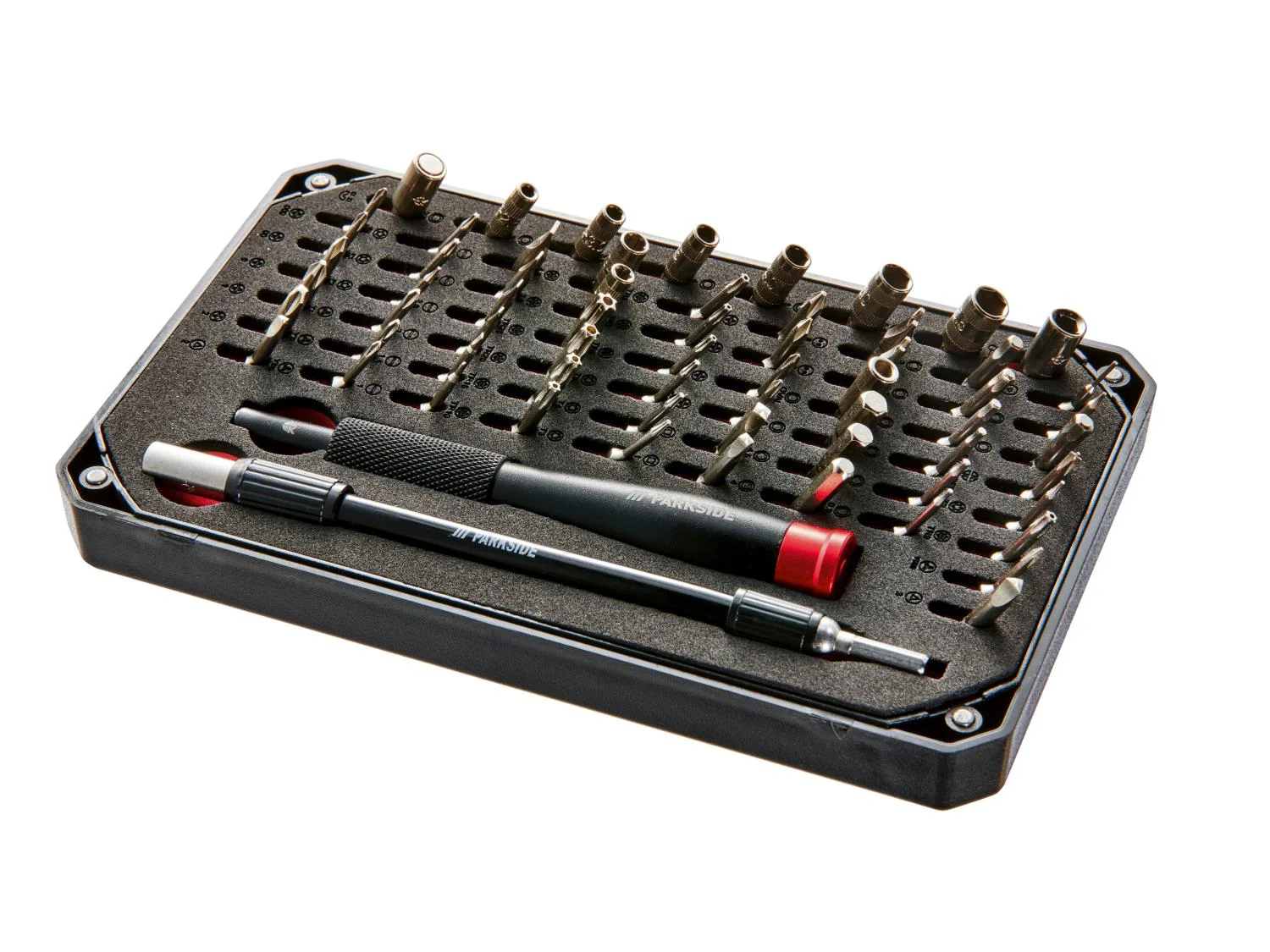 PARKSIDE Set d'outils de prcision, 66 pices