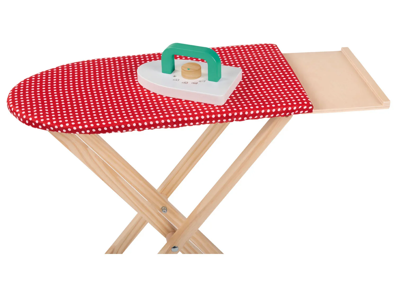 Playtive Station de nettoyage / schoir  linge / planche  repasser en bois