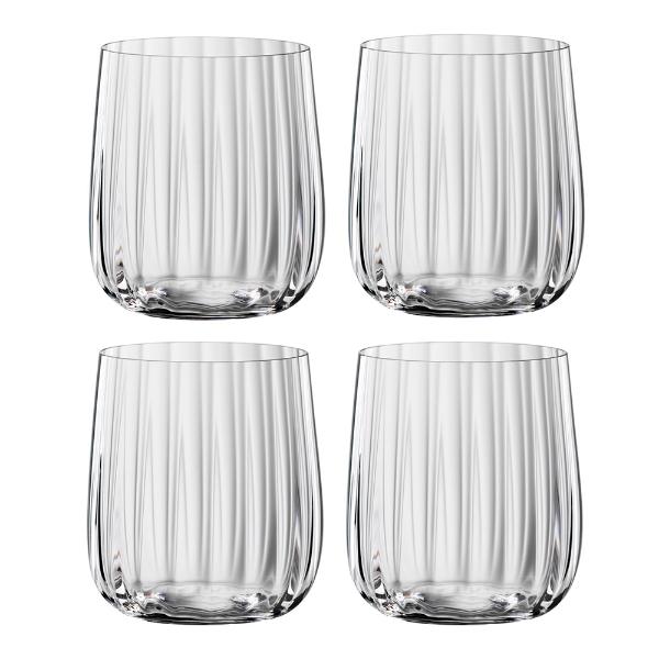 Lifestyle whiskyglass 34 cl 4 stk