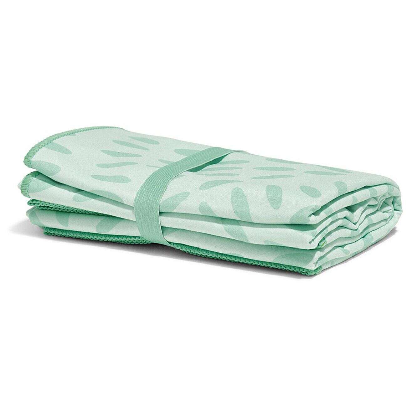 Serviette microfibre bleu menthe