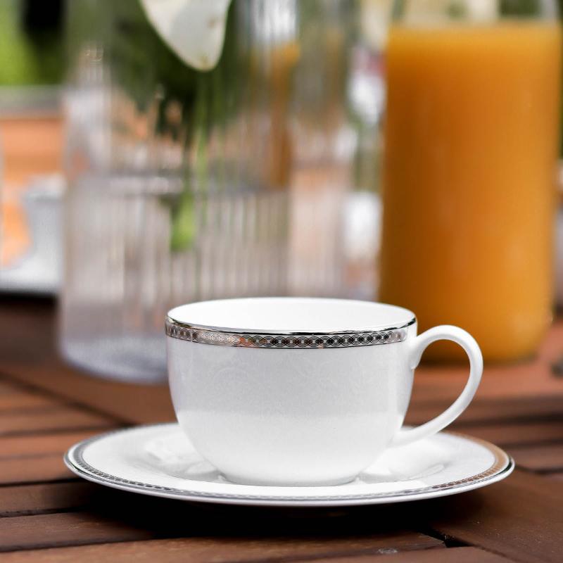 Silver Paisley kaffekopp 20 cl