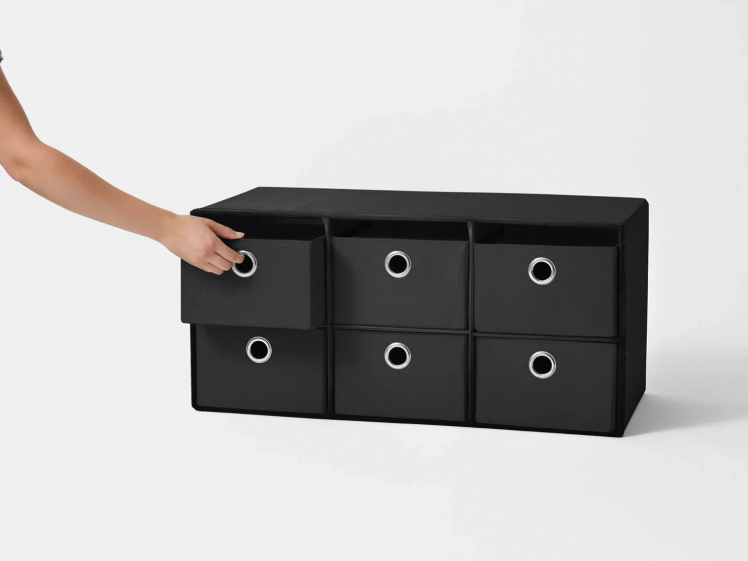 LIVARNO home Banc-coffre de rangement, avec 6 tiroirs