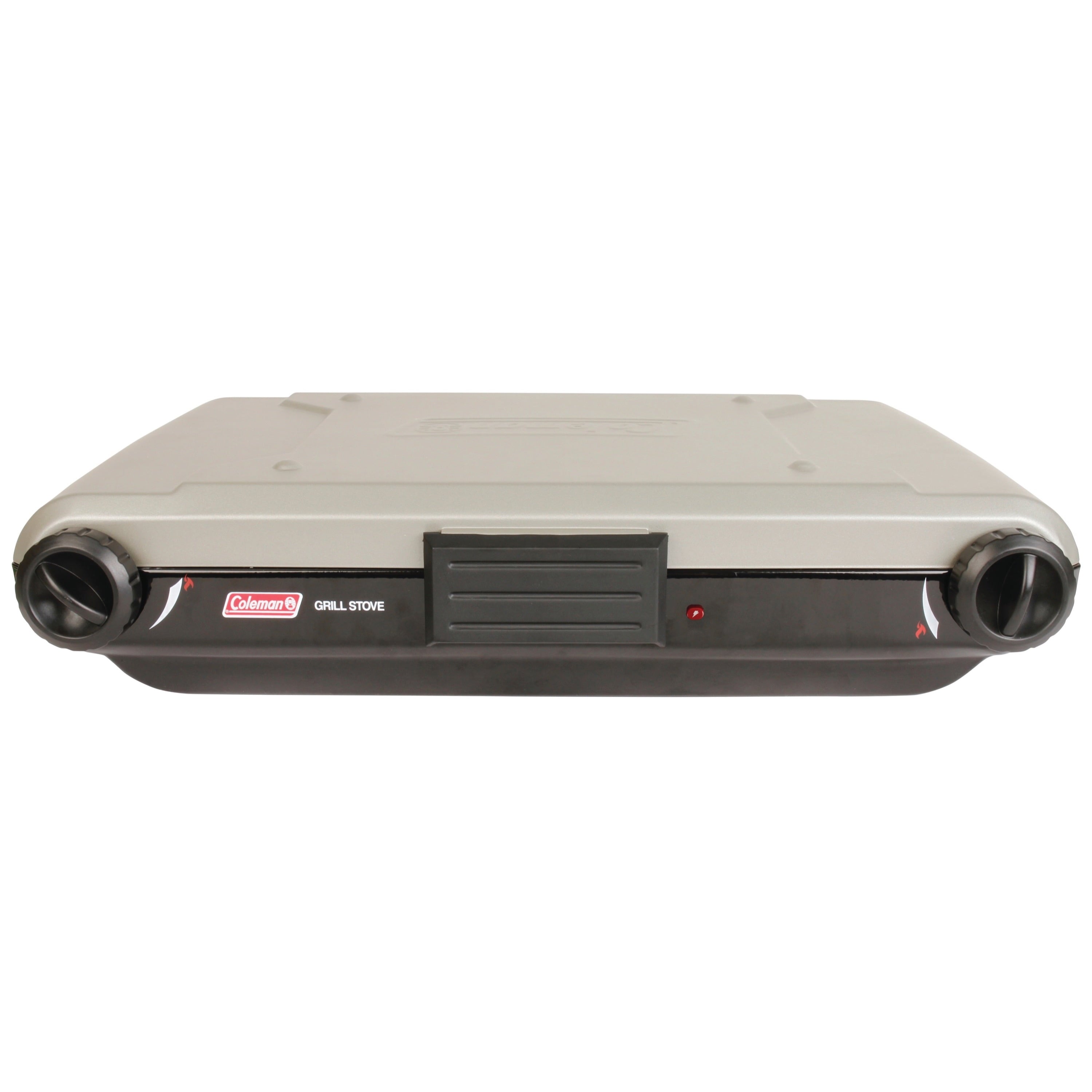 Tabletop Propane Gas Camping 2-in-1 Grill/Stove 2-Burner. Gray. 2000038016