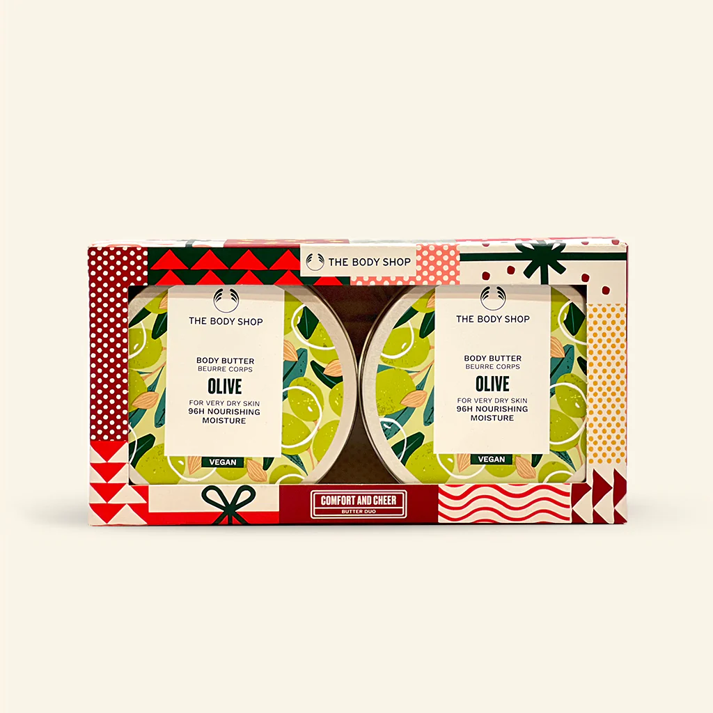 Comfort and Cheer Olive Body Butter Duo