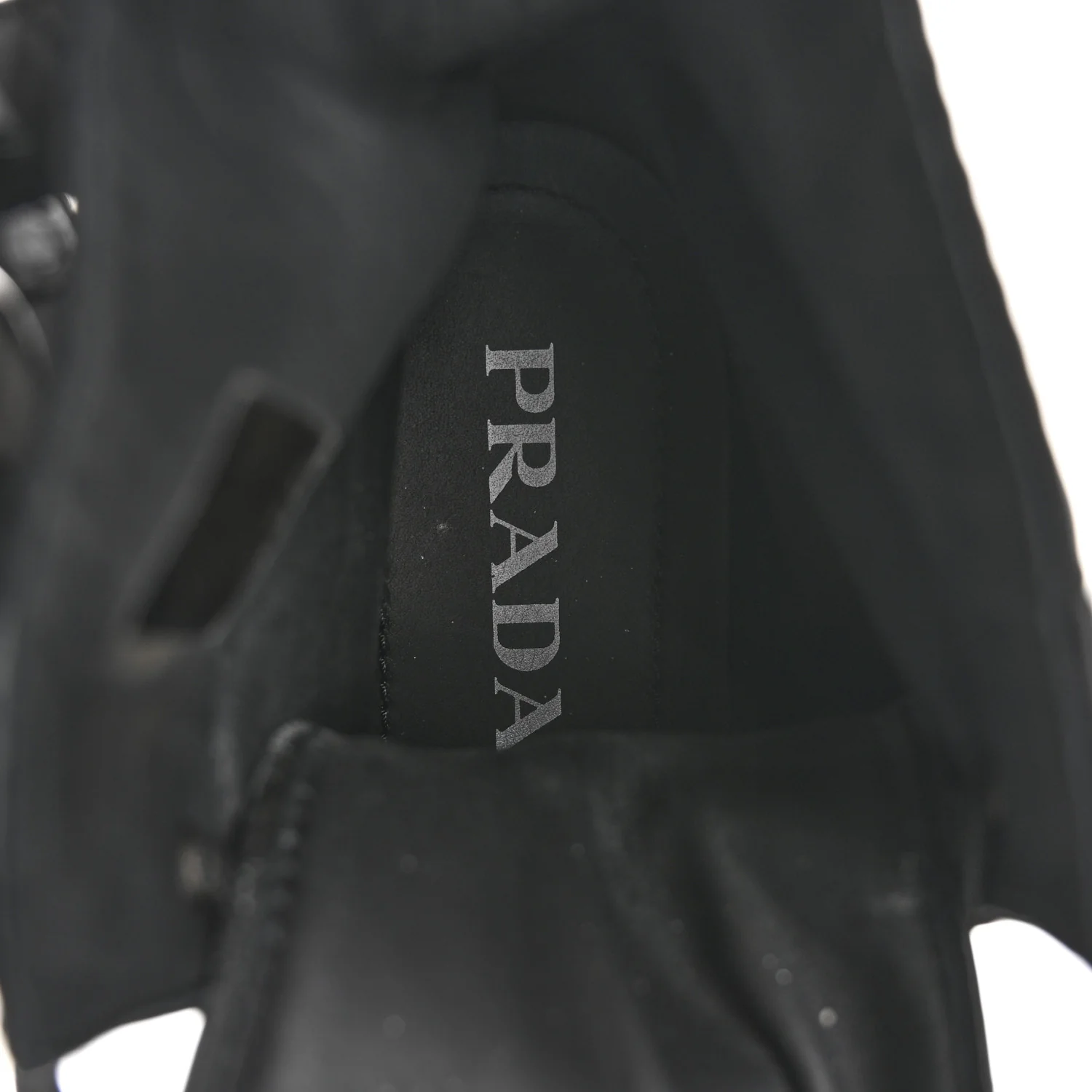 Spazzolato Rois Nylon Metal Triangle Logo Monolith Pouch Pocket 55mm Boots 36.5 Black