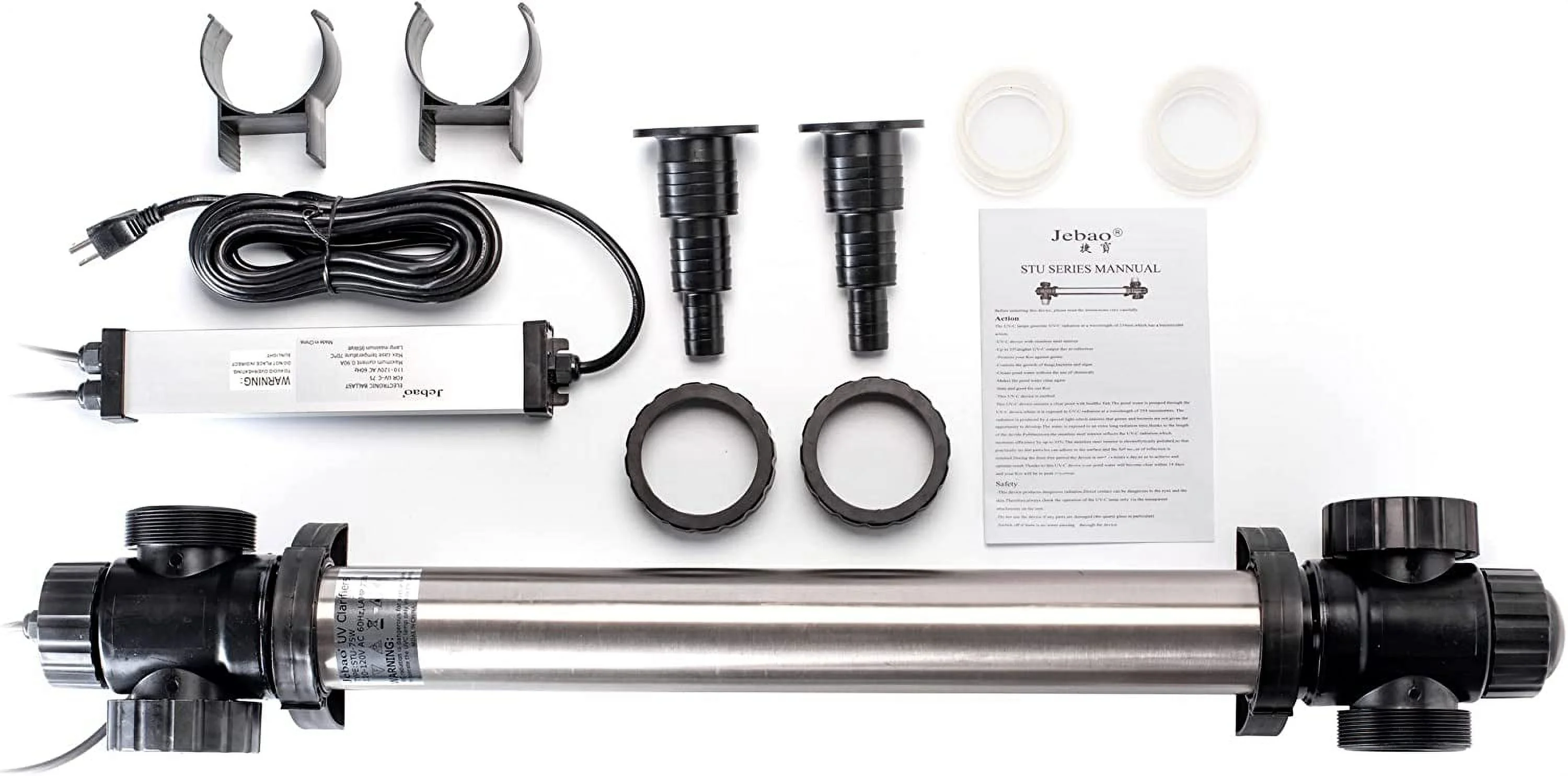 STU Stainless Steel UVC Clarifier (75-watt) - Image 5