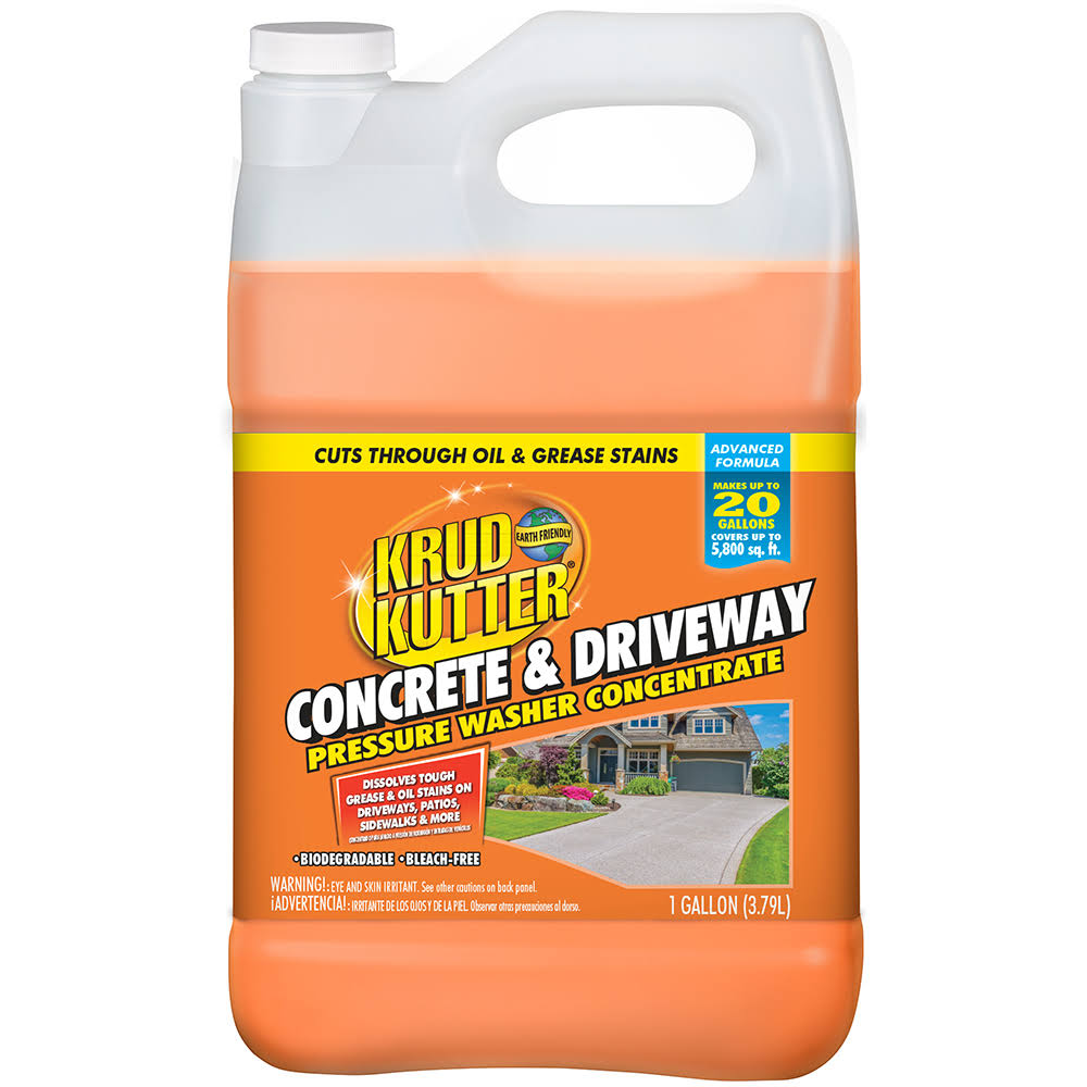 Krud Kutter Driveway Pressure Washer Cleaner - 128 fl oz 344235
