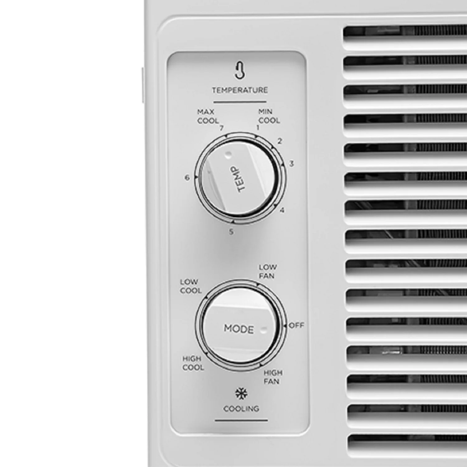 Midea 5, 000 BTU 150 Sq Ft Mechanical Window Air Conditioner, White, MAW05M1WWT, New
