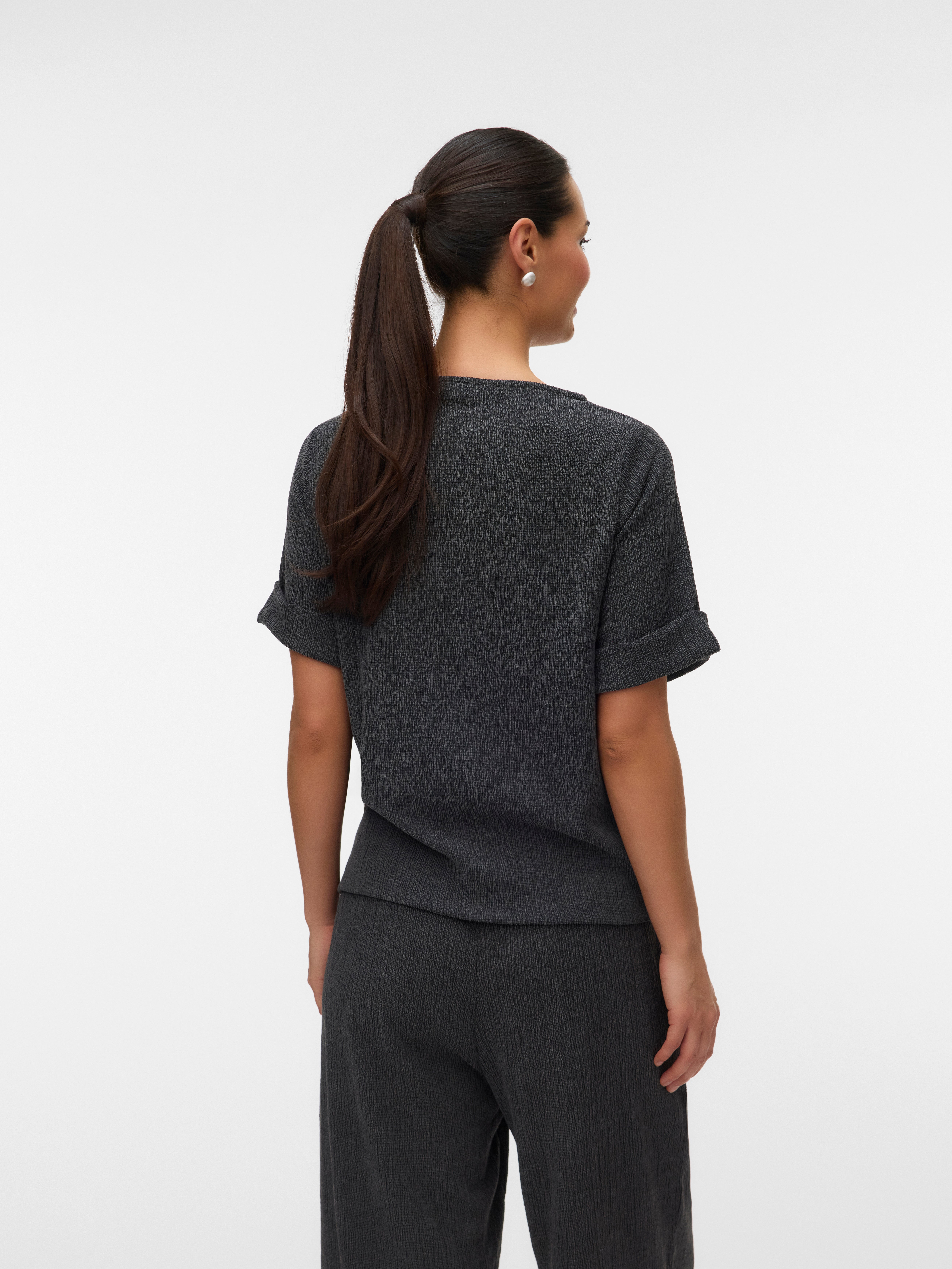 VERO MODA® Regular Fit Boat neck Top