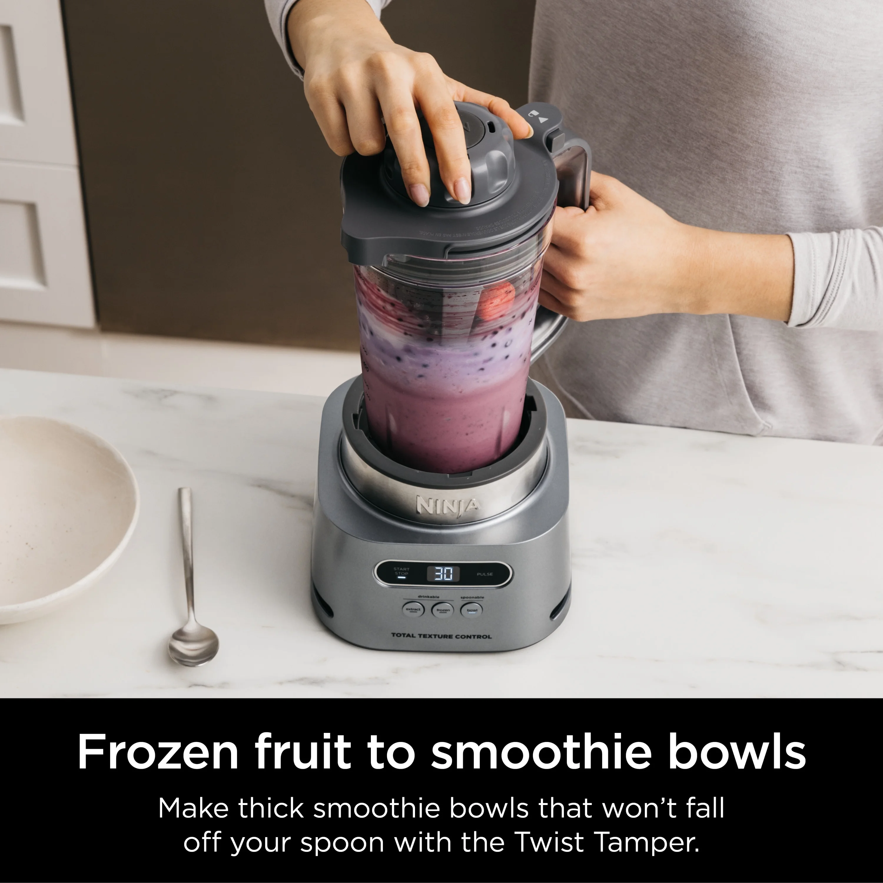 Ninja Twisti, High - Speed Blender Duo 3 Preset Auto - Iq Programs, 34 oz. Pitcher Capacity, SS150
