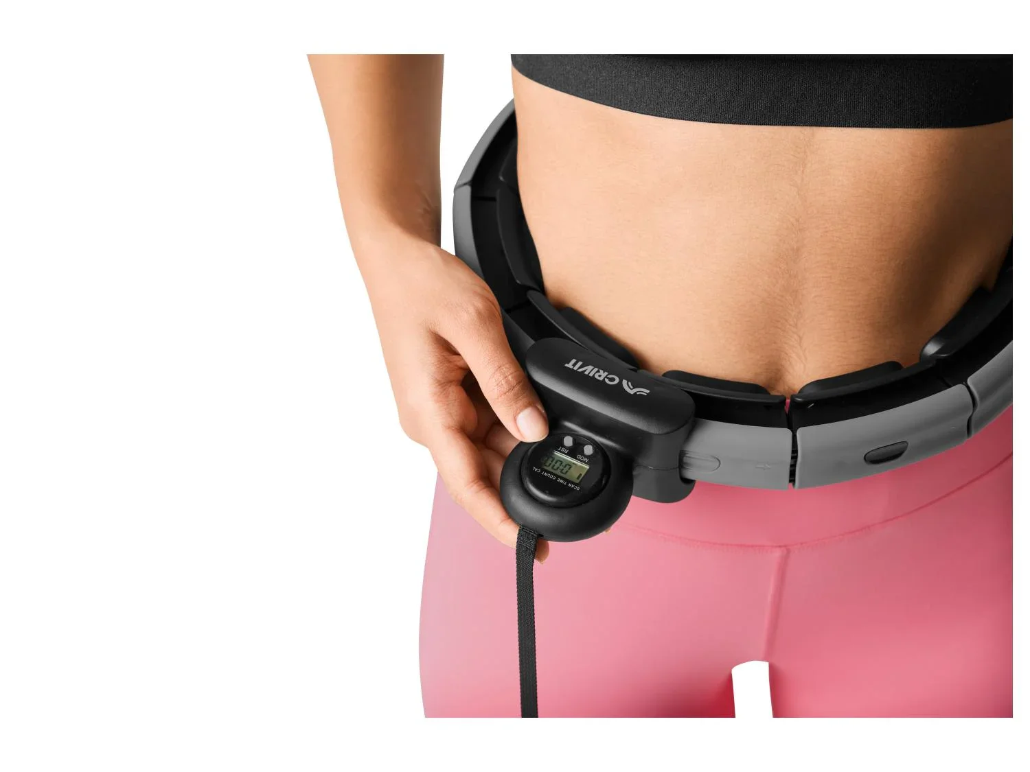 CRIVIT Cerceau hula hoop avec poids
