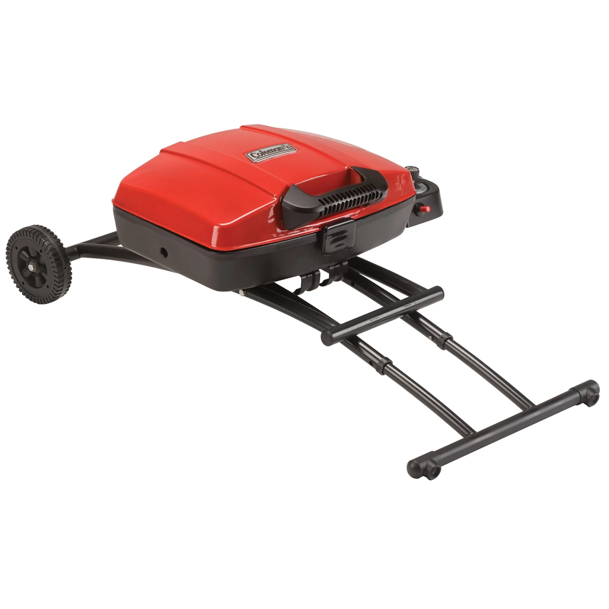 Portable Sportster 1 Burner Propane Grill with 11,000 BTUs, Red Image 7