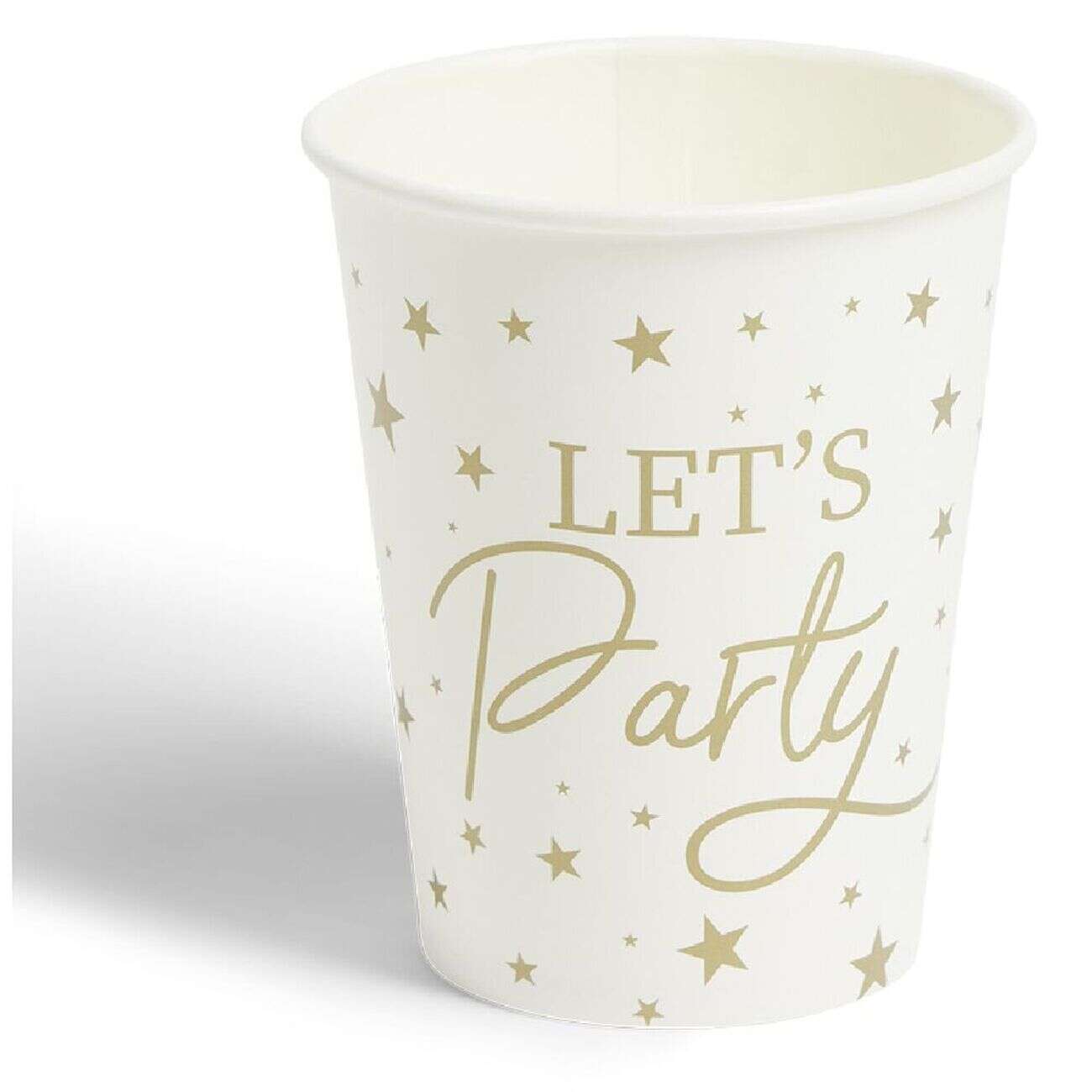 Lot de 8 gobelets Let's Party carton 24cl