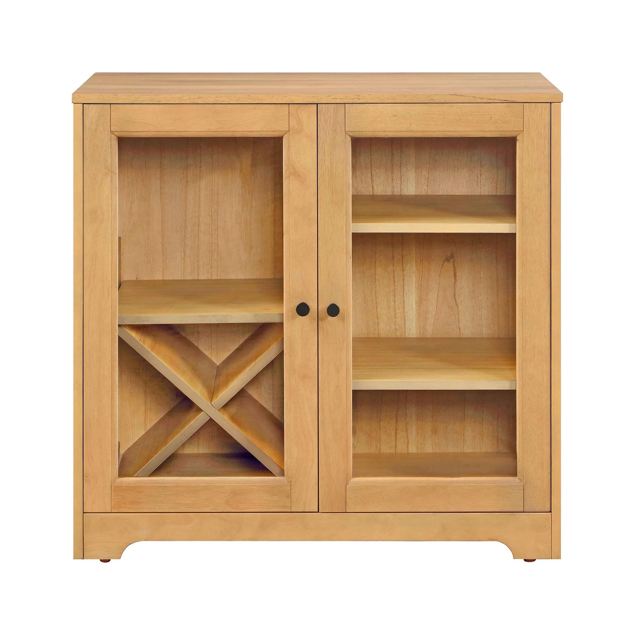 Better Homes & Gardens Aster Bar Cabinet, Natural Oak finish, by Dave & Jenny Marrs