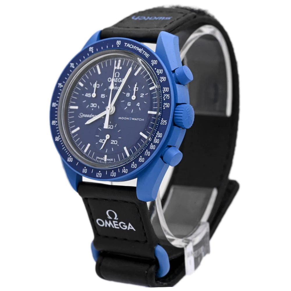 [Super Clone]Swatch x Omega SO33N100 Bioceramic Moonswatch Mission to Neptune