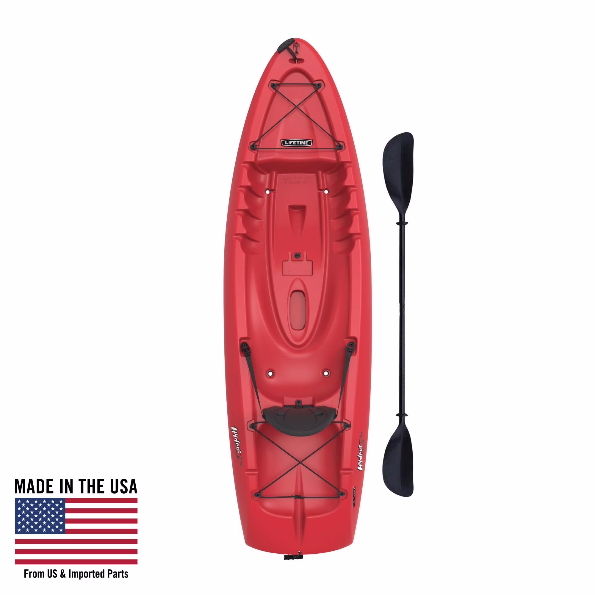 Hydros 101 inch Sit-on-Top Kayak, Orange (90595)(Orange) - Image 3