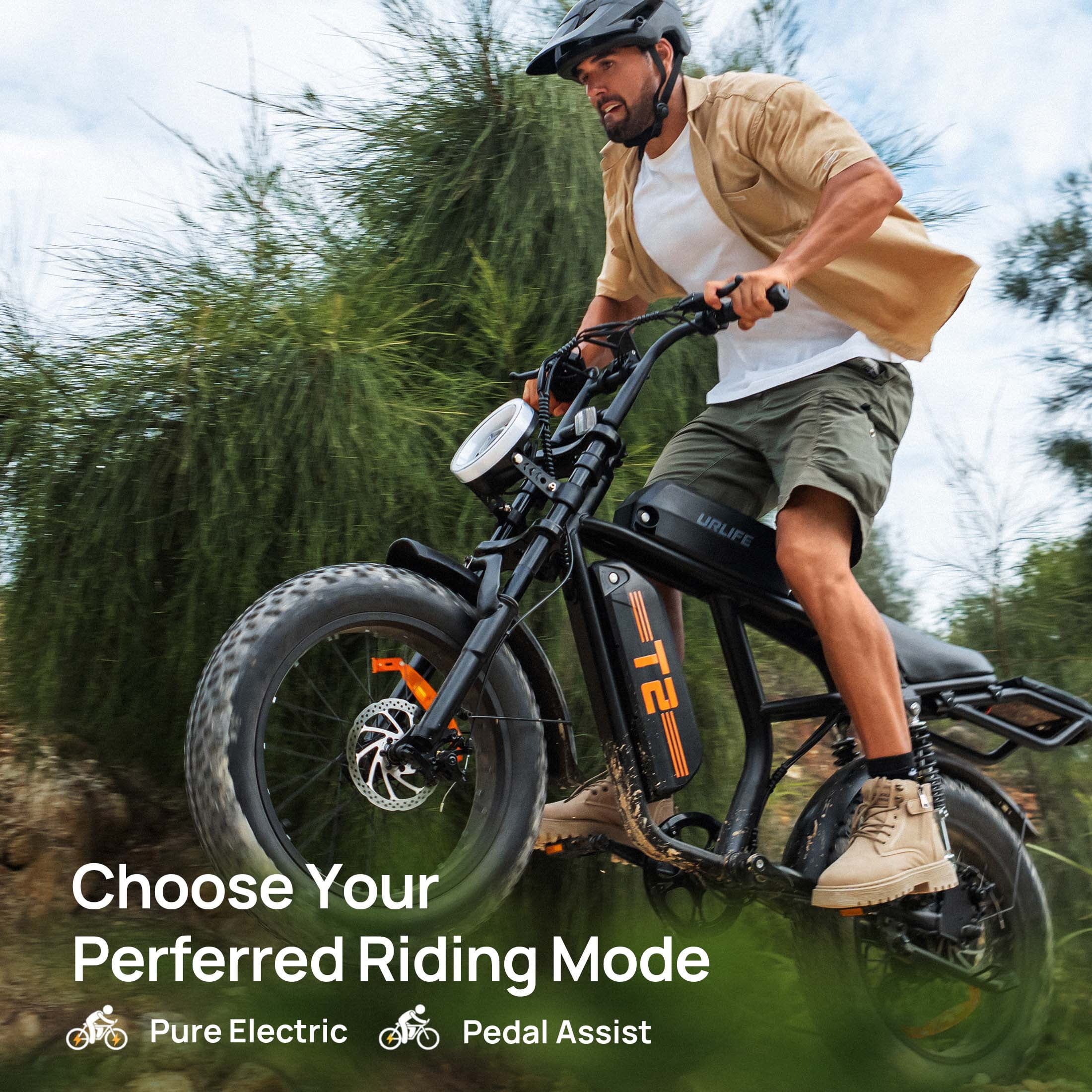 1500W Electric Bike for Adults,20"4.0 Fat Tire Ebike,48V 15.6Ah Removable Battery,7-Speed E-Mountain Bikes,All-Terrain Off-Road Electric Bicycle,UL2849 Certified(Black)(BLACK/standard) - Image 6