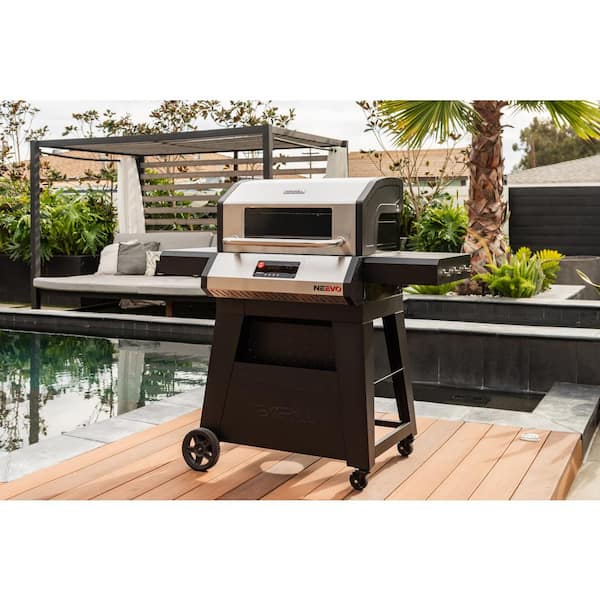 720 Propane Gas Digital Smart Grill in Black with Stainless Steel Front Panel and Lid Image 5