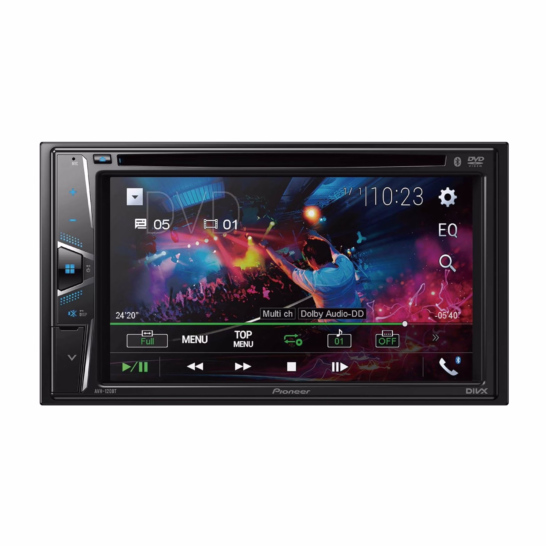 AVH-120BT 6.2" Bluetooth, Android Smartphone Compatible DVD Receiver