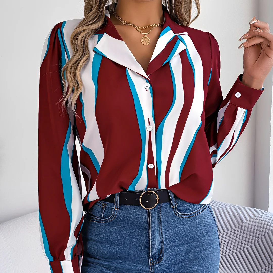 Dyan - Chemise Décontractée à Boutons