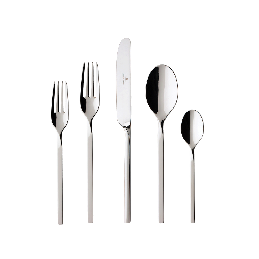 NewWave 20-piece flatware set - stainless steel