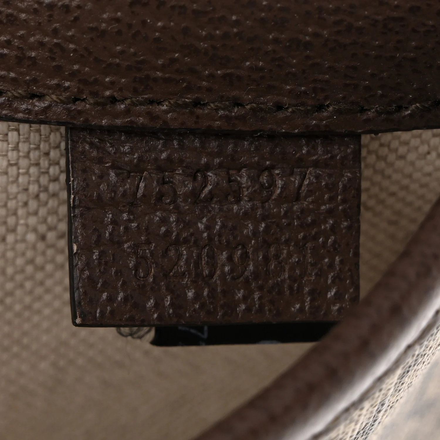 GG Supreme Monogram Web Small Ophidia Belt Bag Brown