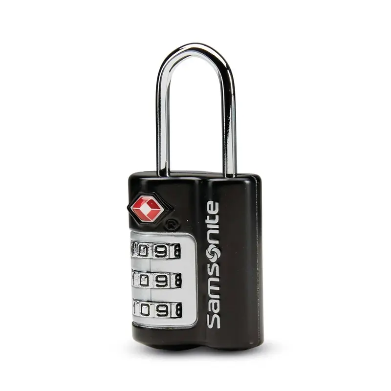 Black 3 Dial Travel Sentry Combination Lock Luggage Accessories | 5629-HJOCK - SAMSONITE OUTLET