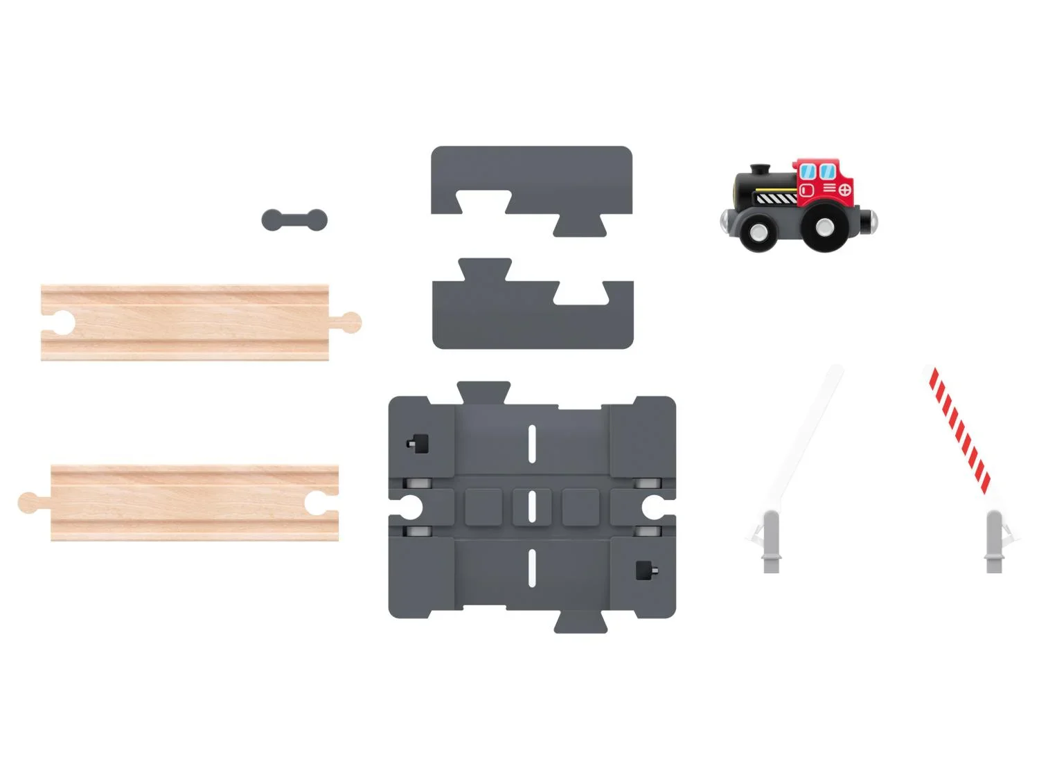 Playtive Extension de chemin de fer en bois